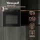 Духовой шкаф Weissgauff EOM 741 PDB Black Edition