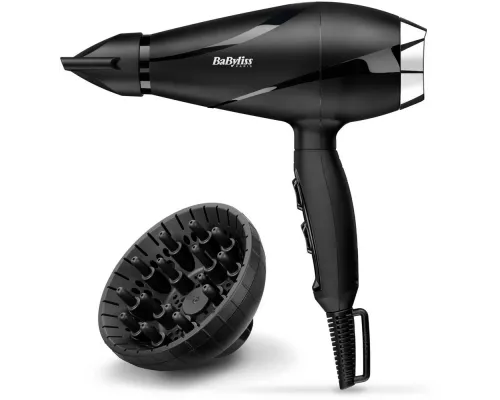 Фен Babyliss 6713DE  черный/серебристый