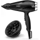 Фен Babyliss 6713DE  черный/серебристый