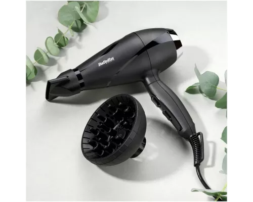 Фен Babyliss 6713DE  черный/серебристый