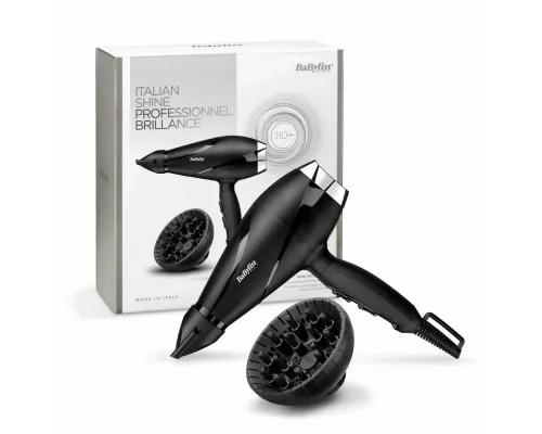 Фен Babyliss 6713DE  черный/серебристый