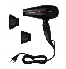 Фен Babyliss Pro CARUSO IONIC 2400Вт черный