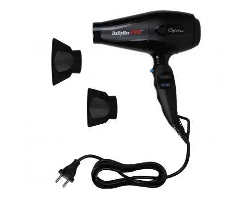 Фен Babyliss Pro CARUSO IONIC 2400Вт черный