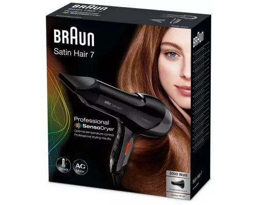 Фен Braun BRHD780E черный