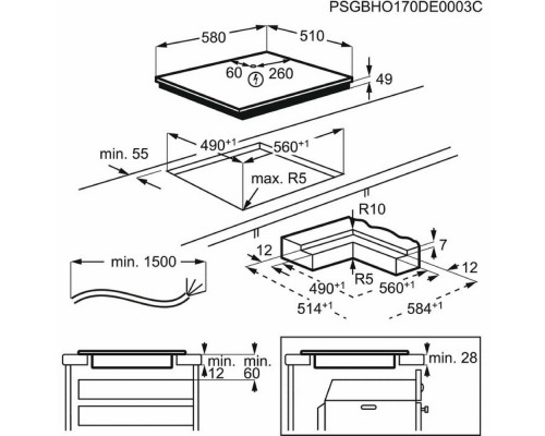 Варочная поверхность Electrolux KIV634I