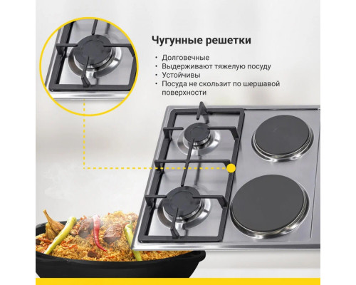 Варочная поверхность Simfer H60Q22M516 Варочная поверхность Simfer H60Q22M516