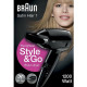 Фен Braun BRHD130E черный