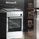 Кухонная плита Weissgauff WCS K2K59 WGE