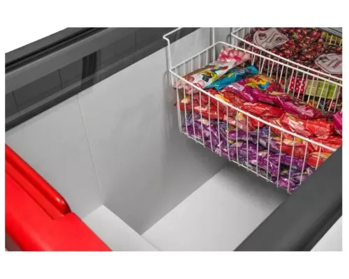 Морозильный ларь FROSTOR GELLAR FG 350 E красный