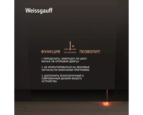 Посудомоечная машина Weissgauff BDW 6025 D Infolight