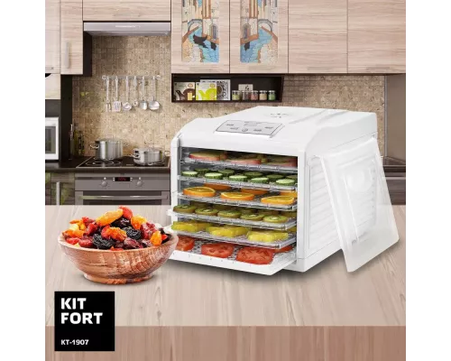 Сушилка для овощей и фруктов Kitfort КТ-1907