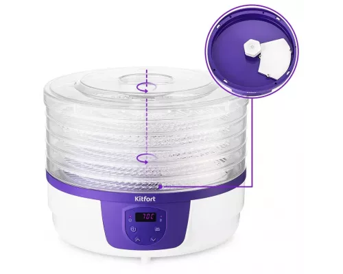 Сушилка для овощей и фруктов KITFORT КТ-1929