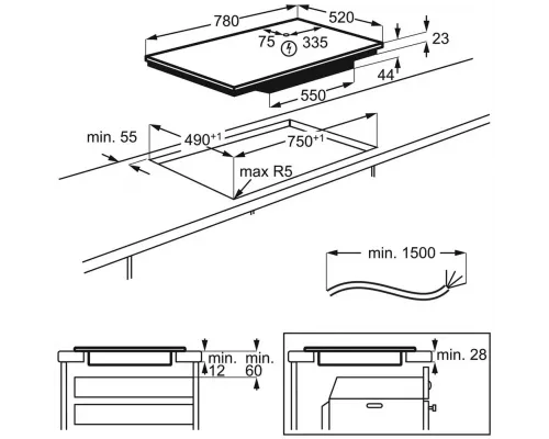 Варочная поверхность Electrolux EIV835