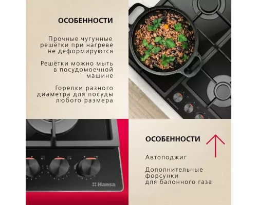 Варочная поверхность Hansa BHKS630540