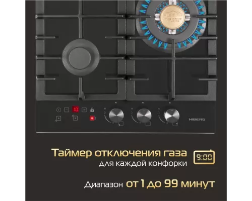 Варочная поверхность HIBERG VM 4535 B