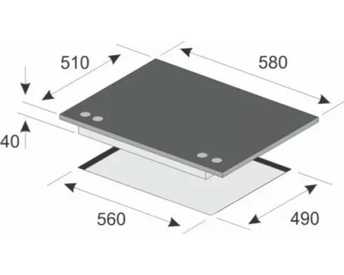 Варочная поверхность Kaiser KCG 6380 W Turbo