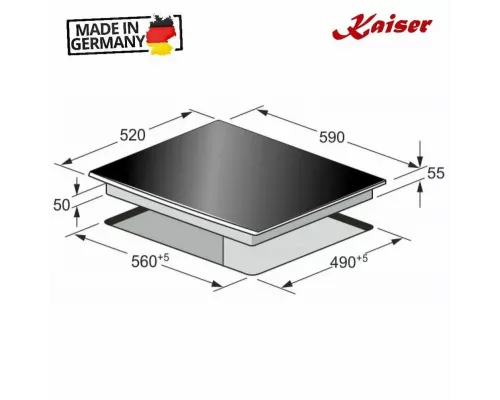 Варочная поверхность Kaiser KCT 6705 FI