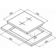 Варочная поверхность Korting HG 365 CTX