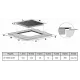 Варочная поверхность KORTING HI 43053 BW
