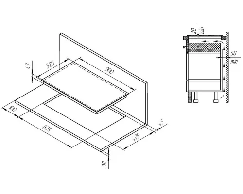 Варочная поверхность Kuppersberg EMS 901