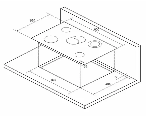 Варочная поверхность Kuppersberg EMS 901