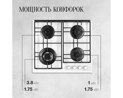 Варочная поверхность KUPPERSBERG FQ 63 W