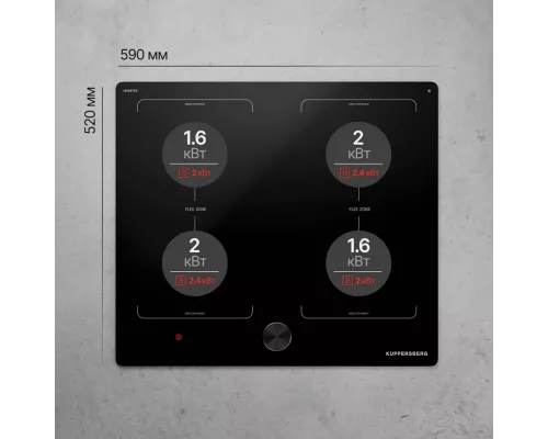 Варочная поверхность Kuppersberg ICI 628