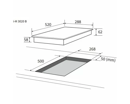 Варочная поверхность NORDFROST i-M 3020 B