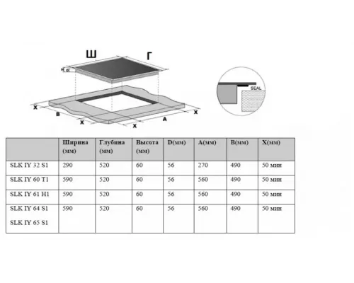 Варочная поверхность Schaub Lorenz SLK IY 32 S1