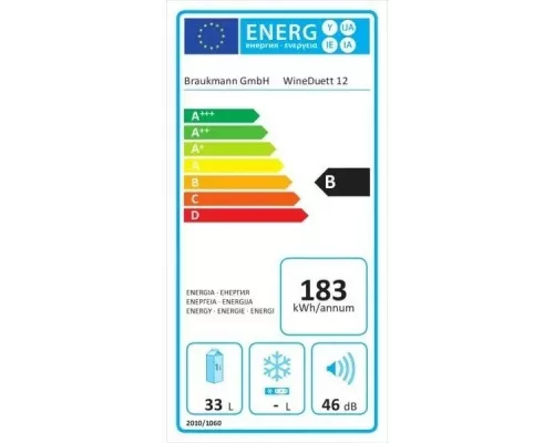 Винный шкаф CASO WineDuett 12