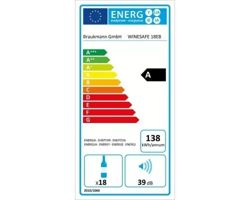 Винный шкаф CASO WineSafe 18 EB Black