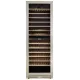 Винный шкаф Cellar Private CP165-2T черный, серебристая дверь
