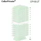 Винный шкаф Cellar Private CP165-2T черный, серебристая дверь