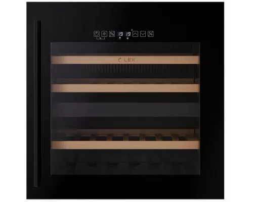 Винный шкаф LEX LWD6036BL dual zone