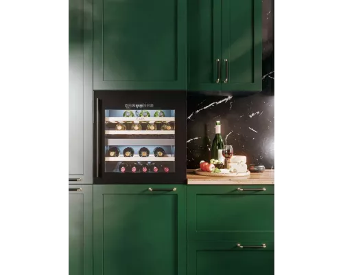 Винный шкаф LEX LWD6036BL dual zone S