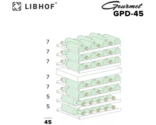 Винный шкаф Libhof GPD-45 Premium