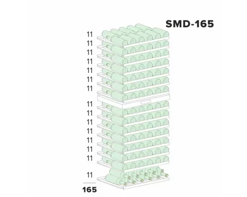 Винный шкаф Libhof SMD-165 silver