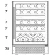 Винный шкаф MC Wine W46DB