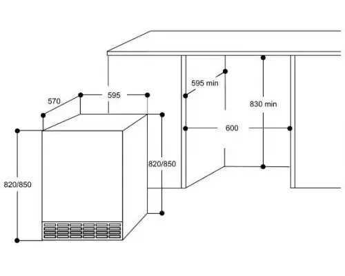 Винный шкаф MC Wine W46DB