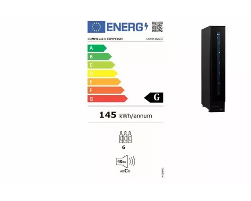 Винный шкаф Temptech SOMX15SRB