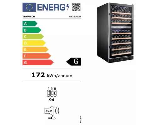 Винный шкаф Temptech WP120DCB