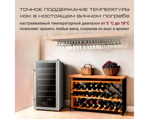Винный шкаф TESLER CWC-283