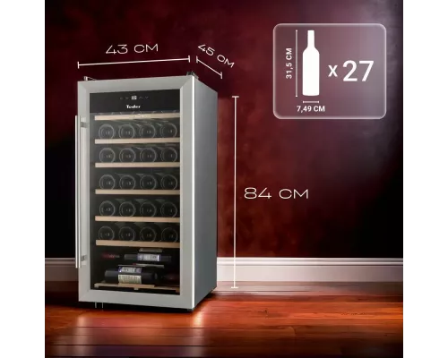 Винный шкаф TESLER CWC-283