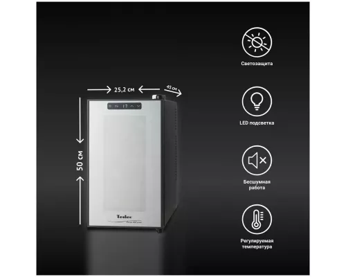 Винный шкаф TESLER WCV-080