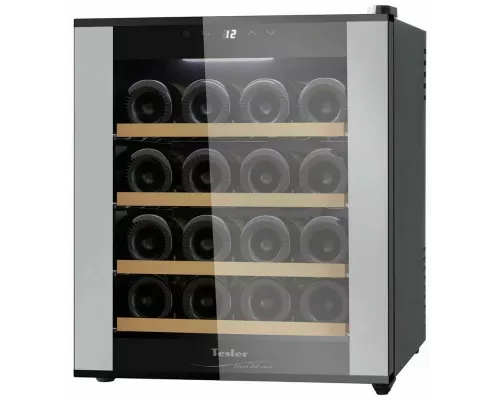 Винный шкаф TESLER WCV-160 SILVER