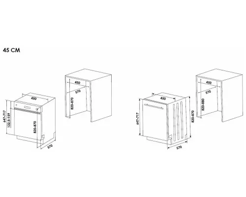 Встраиваемая посудомоечная машина Schaub Lorenz SLG VI4510