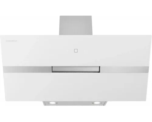 Вытяжка Maunfeld MERSEY 90 Inox/ Белое стекло