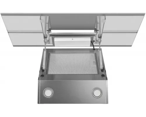 Вытяжка Maunfeld MERSEY 90 Inox/ Белое стекло