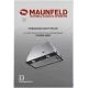 Вытяжка Maunfeld встраиваемая TRAPEZE 602M черный
