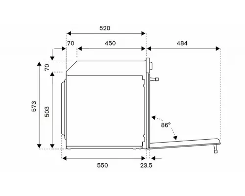 Духовой шкаф Bertazzoni F6011PROELN